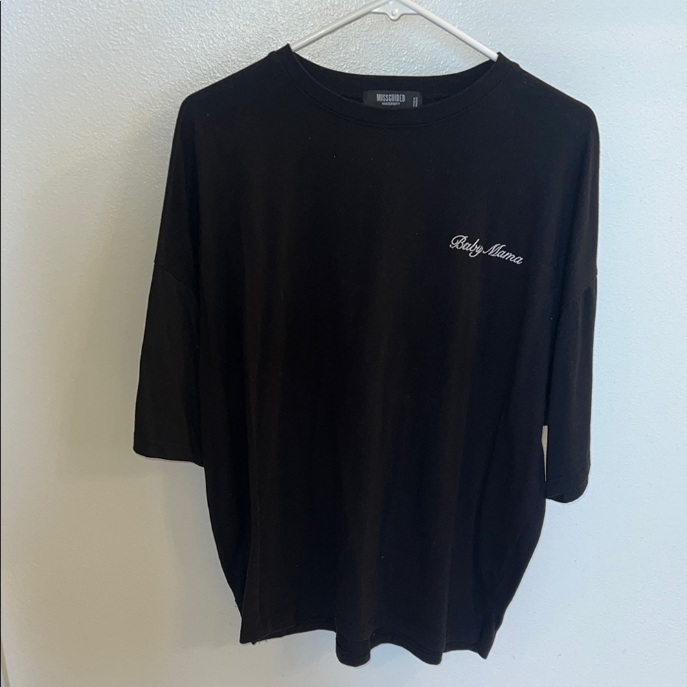 Black Over Sized Womens Shirt